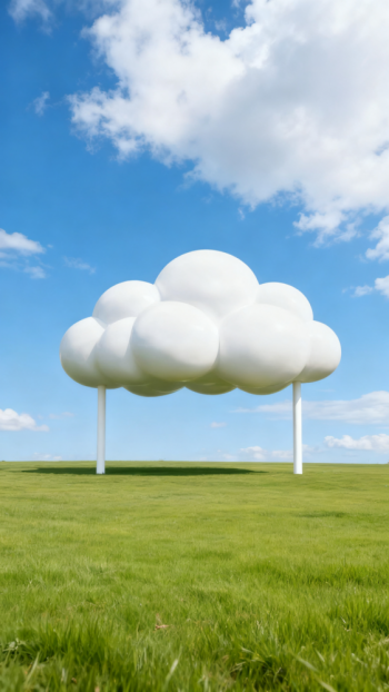 玻璃鋼云朵雕塑 (12)