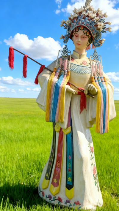 戲曲主題雕塑 (7)