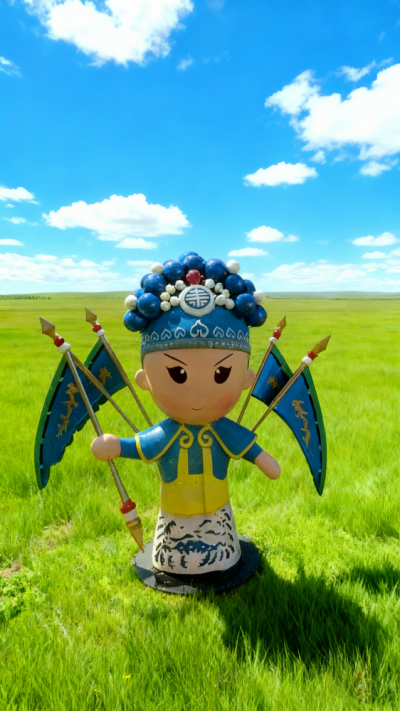 戲曲主題雕塑 (29)