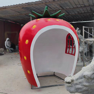 草莓房子 玻璃鋼