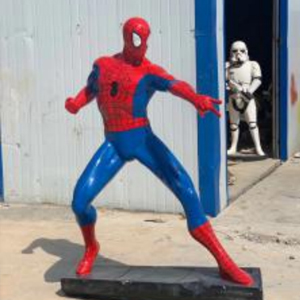 蜘蛛俠 玻璃鋼卡通人物 復仇者聯盟