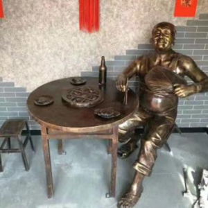 迎賓吃火鍋 玻璃鋼