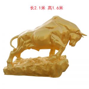 玻璃鋼開荒牛漆金