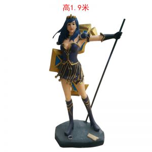 英雄聯盟戰爭女神玻璃鋼